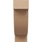 Ekena Millwork 7"W x 14"D x 21"H Classic Alpine Rough Cedar Woodgrain TimberThane Corbel, Primed Tan CORUR07X14X21ALPRCPR - alternate 4